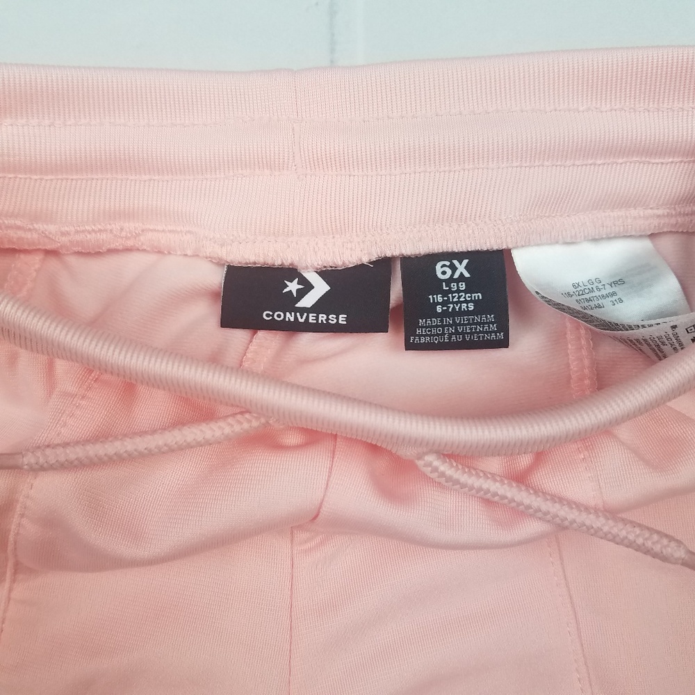Converse girls Pink track pants - Picture 6 of 8